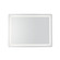 Seneca 48-in Sandblasted Merc Edge LED Vanity Mirror (461|VM30348-5CCT)