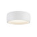 Savile 6-in White Dimmable LED Flush Mount (461|FM82106-WH)