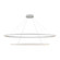 Ovale 2 Layer White LED Chandelier (461|CH79253-WH)