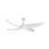 Coronado 56-in Matte White LED Ceiling Fan (461|CF90955-WH)