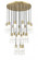 27 Light Chandelier (276|824P-27R-MGLD)