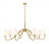 8 Light Chandelier (276|7509-8-60MGLD)