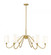 6 Light Chandelier (276|7509-6-46MGLD)
