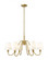 6 Light Chandelier (276|7509-6-32MGLD)