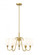 5 Light Chandelier (276|7509-5-26MGLD)