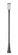 1 Light Outdoor Post Mounted Fixture (276|5005PHM-519P-BK-LED)