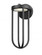 1 Light Outdoor Wall Light (276|5005M-BK-LED)