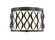 3 Light Flush mount (276|1948F12-MB)