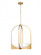 4 Light Pendant (276|1947-24MGLD)