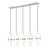 5 Light Linear Chandelier (276|1946P-5L-BN)