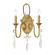 Fairchild 2-Light Wall Sconce in Warm Brass (128|9-2704-2-322)