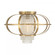 Idlewild 1-Light Ceiling Light in Warm Brass (128|6-5218-1-322)