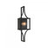 Raeburn 1-Light Outdoor Wall Lantern in Matte Black and Weathered Brushed Brass (128|5-474-144)