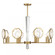 Leighton 8-Light Chandelier in Warm Brass (128|1-2218-8-322)