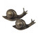 Snail Object - Set of 2 - Bronze (2 pack) (91|S0037-12133/S2)