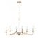 Ellisville 30'' Wide 6-Light Chandelier - Antique Cream (91|90220/6)