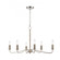 Abaca 32'' Wide 6-Light Chandelier - Polished Nickel (91|32482/6)