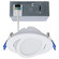 11 Watt; 4''; Directional Low-Profile Downlight; CCT Selectable; 120 Volt; White Finish (27|S11878)