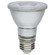 7 Watt Econo LED PAR20; 5000K; 35 Degree Beam Angle; Medium Base; 120-277 Volt; Silver Finish (27|S11496)