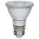 7 Watt Econo LED PAR20; 3000K; 35 Degree Beam Angle; Medium Base; 120-277 Volt; Silver Finish (27|S11494)