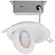 9 Watt; LED Gimbaled Downlight; 4 Inch; RGB & Tunable White; Round; Starfish IOT; White Finish; 650 (27|S11293)