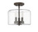 Asheville 3-Light Semi-Flush Ceiling Mount Rubbed Bronze (670|46923-RBZ)