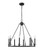 Florence 8-Light Chandelier Ceiling Light Matte Black (670|46708-MB)