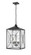 Caswell 4-Light Outdoor Hanging Lantern Powder Coated Black (670|42645-PBK)
