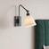 Elyon 1-Light Swing Arm Sconce Light Matte Black (670|14001-MB)