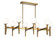 SCRIBEN Chandelier (3605|C34918AGOP)