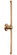 Novelle Aged Gold Brass Wall Sconce (3605|W31432AG)