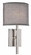 Nolan Wall Sconce Chrome Wall Sconce (3605|W42501GY)