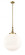 Beacon - 1 Light - 18 inch - Brushed Brass - Stem Hung - Adjustable Mini Pendant (3442|206-BB-G201-18)