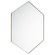 28x40 HEXGN  MIRROR - GLD (83|13-2840-21)