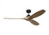 Collins Smart 60 Ceiling Fan in Midnight Black with Natural Honey Blades (6|3CLNSM60MBKNH)