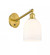 Bella - 1 Light - 6 inch - Satin Gold - Sconce (3442|317-1W-SG-G558-6GWH)