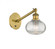 Ithaca - 1 Light - 6 inch - Brushed Brass - Sconce (3442|317-1W-BB-G555-6CL)