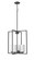 Luxx 4-Light Pendant light Matte Black (670|95004-MB)