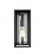 Caleb 1-Light Outdoor Wall Sconce Textured Black (670|91601-TBK)
