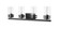 Lunden 4-Light Vanity Matte Black (670|91024-MB)