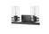 Lunden 2-Light Vanity Matte Black (670|91022-MB)