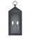 Bratton 2-Light Outdoor Wall Sconce Powder Coated Black (670|7812-PBK)