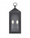 Bratton 2-Light Outdoor Wall Sconce Powder Coated Black (670|7802-PBK)