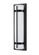 Outdoor Wall Sconce LED Powder Coated Black (670|76101-PBK)