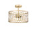 Arelyn 1-Light Semi-Flush Ceiling Mount Painted Modern Gold (670|4212-PMG)