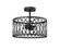 Arelyn 2-Light Semi-Flush Ceiling Mount Matte Black (670|4212-MB)