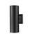 Vegas 2-Light Outdoor Wall Sconce Powder Coated Black (670|42002-PBK)