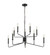 Raven 1 - Light Chandelier Ceiling Light Matte Black (670|29010-MB)