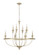 Emery 8-Light Chandelier Ceiling Light Modern Gold (670|28108-MG)