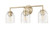 Catania 3-Light Vanity Modern Gold (670|22203-MG)